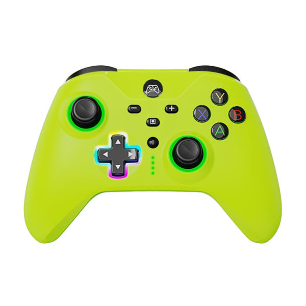 Upea pelikokemus 2,4G langattomalla ohjaimella - Kannettava pelikonsoli - Pelilisävarusteet - Sopii XboxSeries X/S - Keltainen green