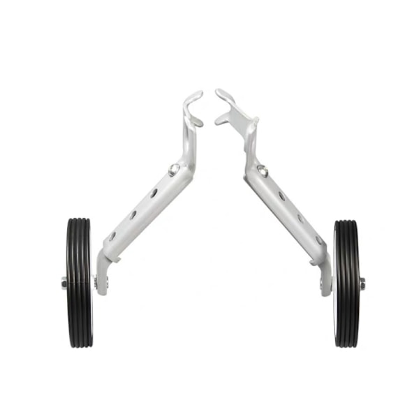 Cykelstabilisatorer Vuxna Barncykel Variabel Hastighet Mtb Hjälphjul 20 Tum white