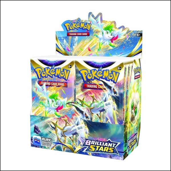 Pokemones-kort TCG: XY Evolutions forseglet boosterbox Brilliant Stars