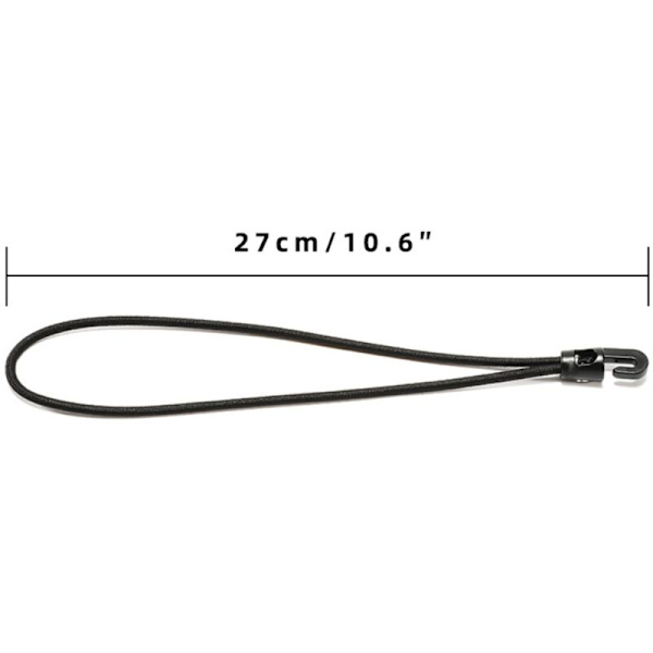 50-pack Rubber Straps with Hooks, High-Quality Rubber Straps with Hooks for Pool Covers-FA-