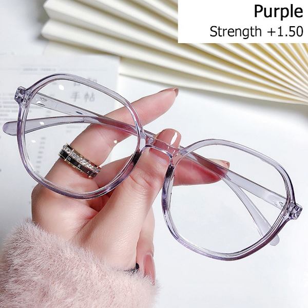 Lukulasit Presbyopic Eyewear LILJA VOIMA +1,50 violetti purple Strength +1.50-Strength +1.50
