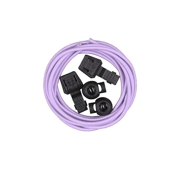 Elastiske Skolisser (Inkludert Lås) Lengde: 100cm Hot Pink