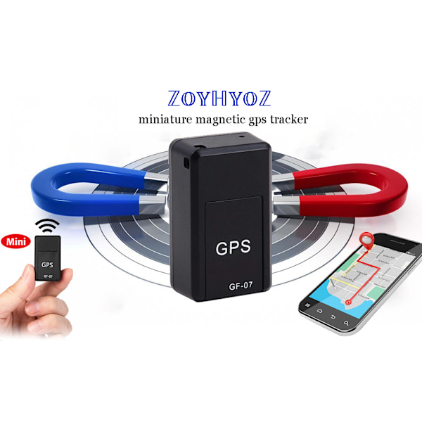 Mini GPS-autonseurantalaite GPS-paikannin GPS Älykäs magneettinen seurantaajoneuvojen/henkilöstön paikannusjärjestelmän paikannin
