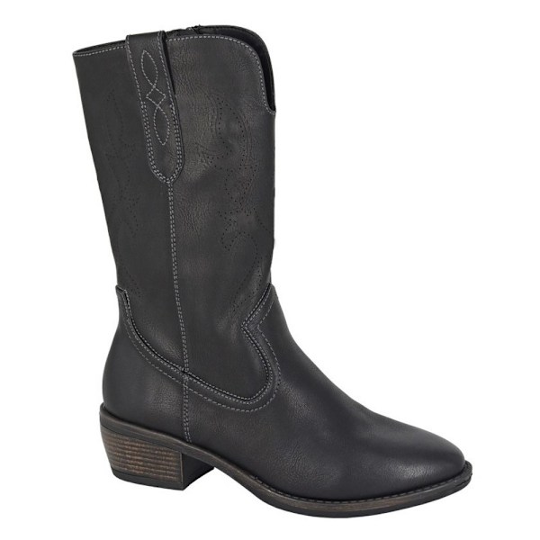 Cipriata Dam/Dam Wanda Cowboy Boots 5 UK Svart Black 5 UK