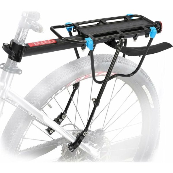 Bakre sykkelstativ med 50 kg kapasitet, justerbar MTB sykkelbagasje R