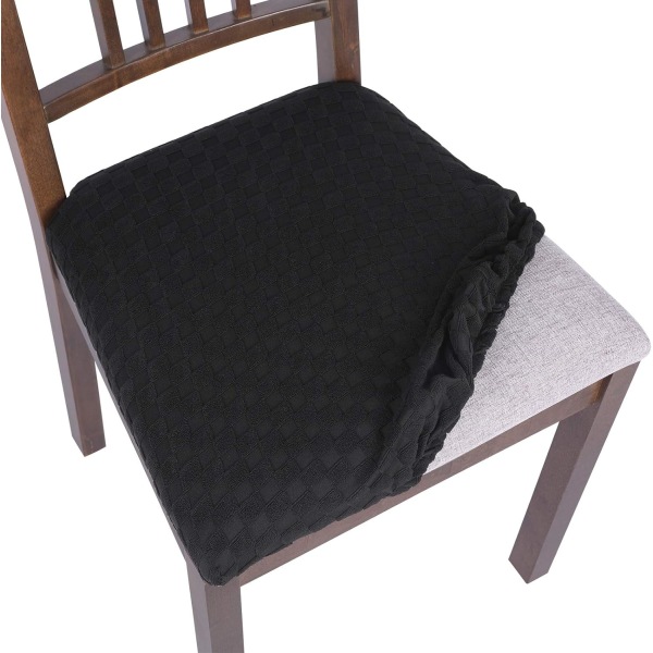Jacquard stolskydd 6 st, tvättbara och avtagbara soffskydd