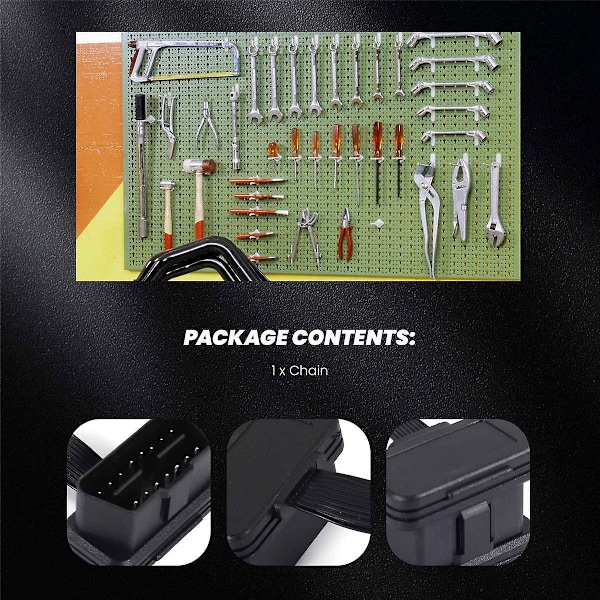 OBDII-forlengelse Dobbelkontakt Y-gren OBD OBD2 16-pins hann til hunn Kobling Flatt+Tynn for