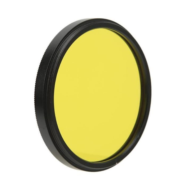 BEL-7423054963818 - 52 mm kamerans optiska glasfilter, gult filter