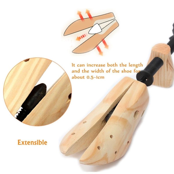 1 st Skostretcher Stövleutvidgare Forma M