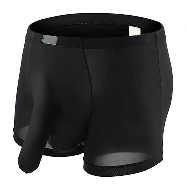 Herrunderkläder Boxershorts Mjuka Andningskalsonger Boxers Elephant Nasal Trosor Enfärgad L