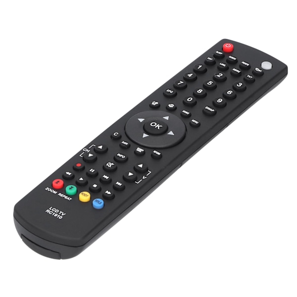 Fjärrkontroll för Toshiba LCD-TV Universal Ersättningstillbehör Rc1910 Svart