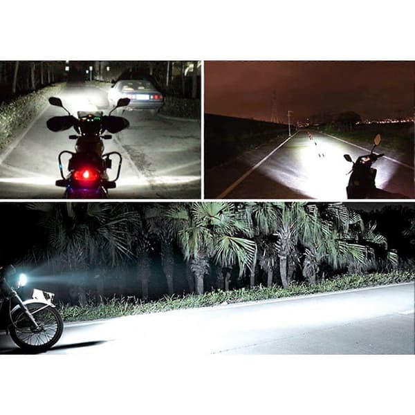 H4 LED Motorcycle Headlight Bulb High/Low Beam White Light 1080LM 6500K Motorcycle Front Lamp 9-12W-FA-