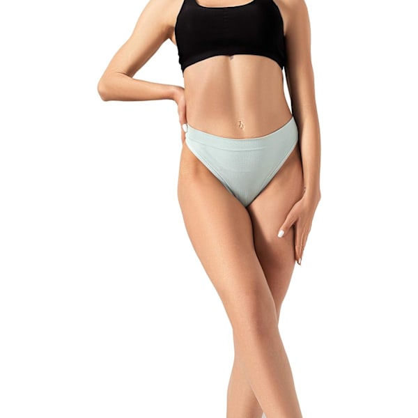 Dameundertøy, pustende, sømløse truser, uten sømmer Spring 6 Pack XL Spring 6 Pack