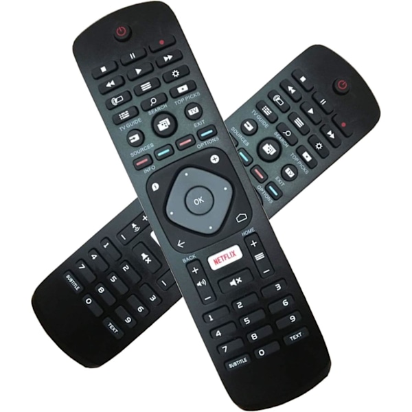 Universal Philips Smart TV-fjärrkontroll med Netflix-ersättning (Philips)
