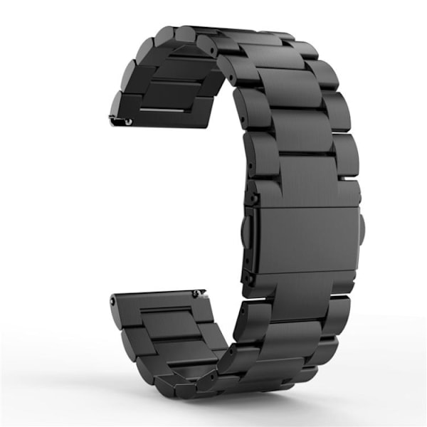 Armbånd i Stål til Huawei Watch GT2 Pro & Amazfit GTR 2 - Sort black 100