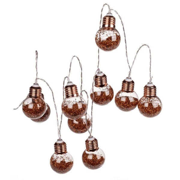 Ljus slinga / Led slinga - Bollar - LED flerfärgad