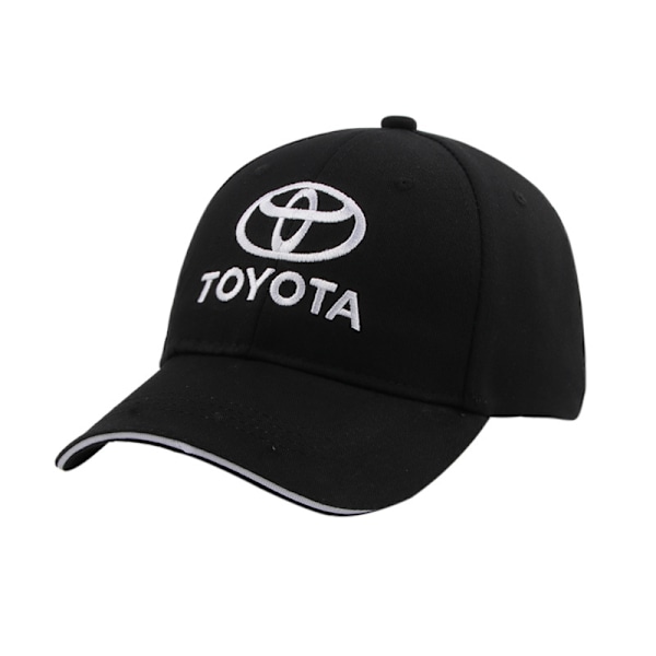 1 stk sort Toyota kasket til mænd TOYOTA bil logo broderet baseball