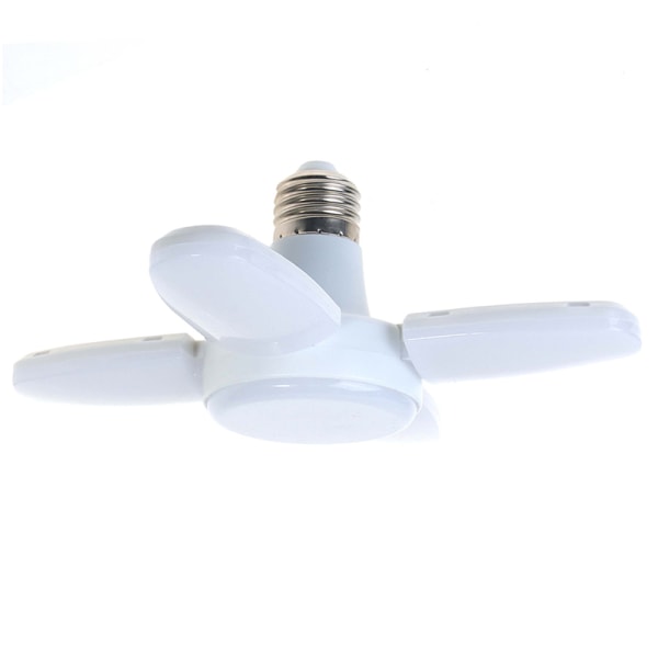 E27 LED AC85-265V 28W LED-lampe Vifteblad Timer Lampe Glødepære