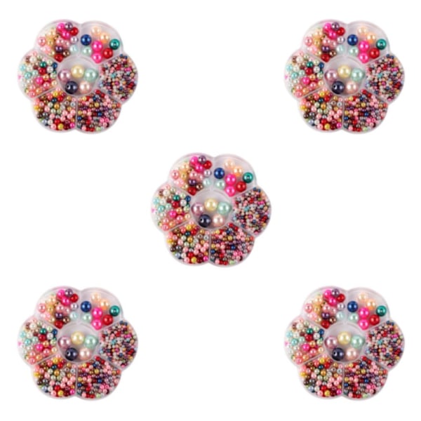 1/2/3/5 1150 stycken DIY-pärlor för smyckestillverkning i olika färger colours 5PCS