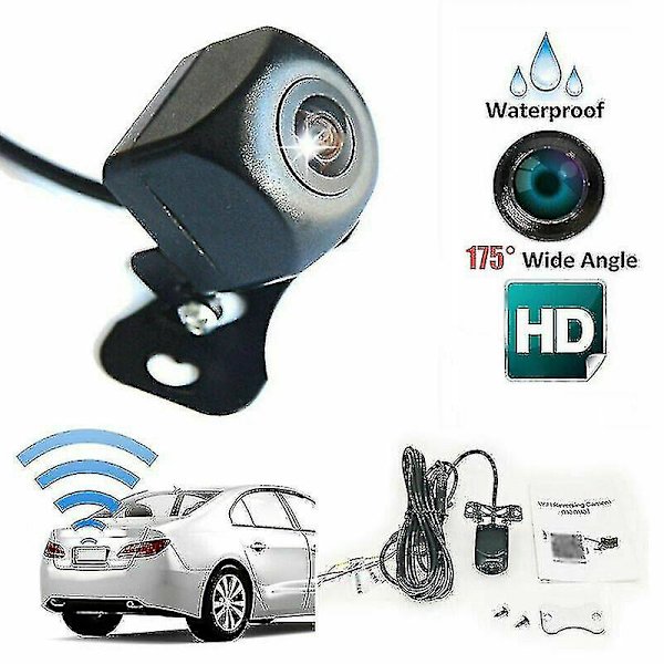 Bilkamera 1080p HD Backup Kamera Wifi Trådløs Bil Backkamera til iPhone Android