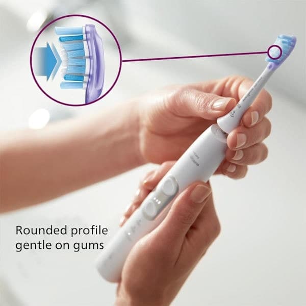 Replacement Brush Heads Compatible with Philips Sonicare, G3 White, Packaging May Vary White-FA- White G3