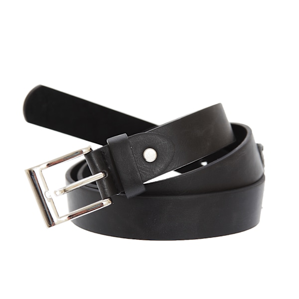 Forest Bælter Herre 1,1 tommer Bonded Læderbælte Stor (36”-40”) Sort Large (36”-40”) Black
