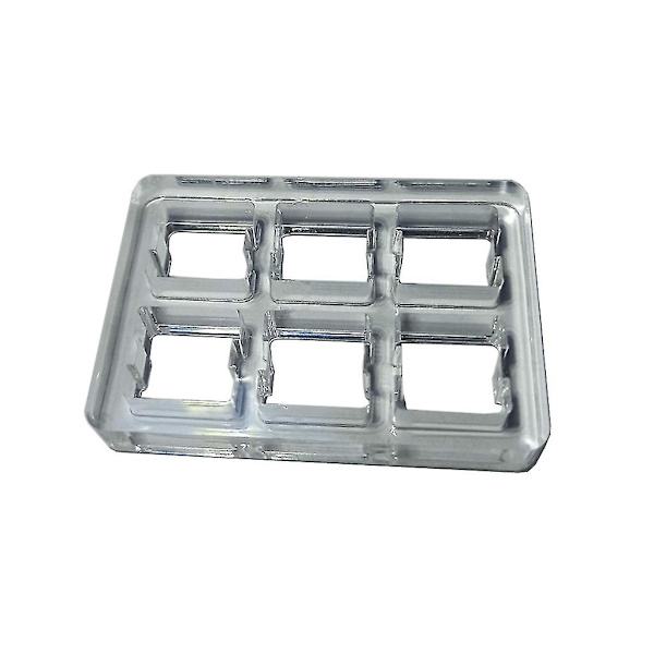 Switch Tester Base Transparent akrylplatta för Cherry Mx Switch Storage Display Board Tester Base