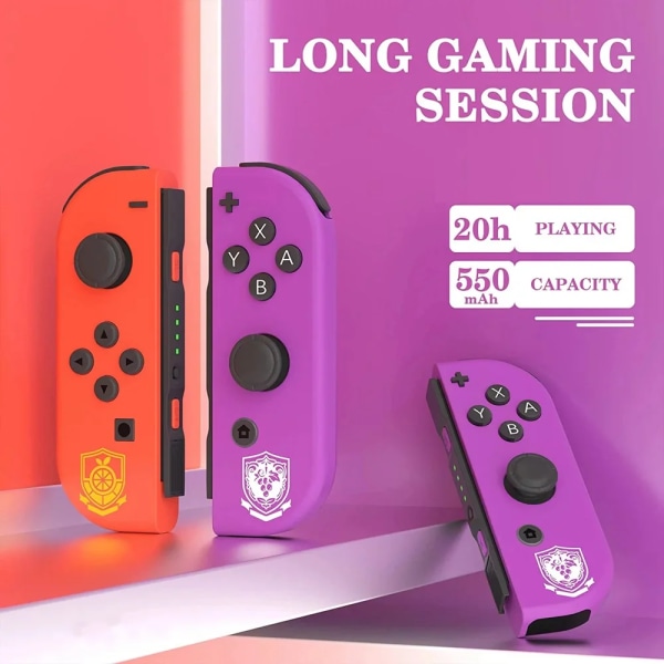 Trådlös handkontroll Joy-Con (L/R) för Nintendo Switch / OLED / L Scarlet Violet