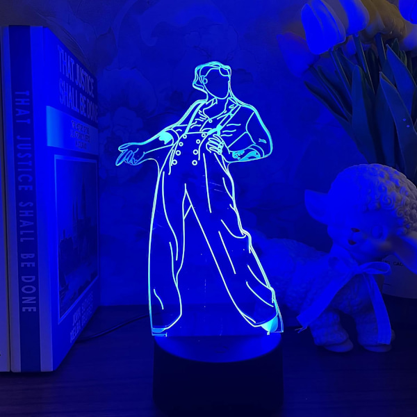 Harry Styles merch, 3D natlampe gave til fans soveværelse
