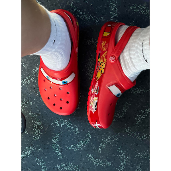 Crocs Lightning McQueen-Lightning McQueens hus utendørs med tøfler/ 39(EUR)