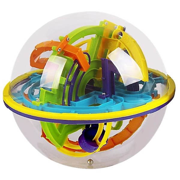 3D Maginen Perplexus-labyrintti Älypallo Rullaava Pallo Puzzle Kuutiopelit IQ Hauska Tasapaino Opettava Leikki