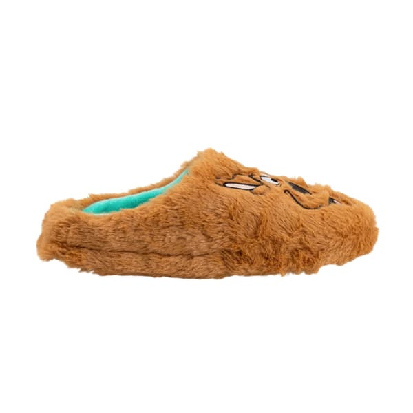 Scooby Doo Unisex Voksen Karakter Ansigt Hjemmesko 3 -4 Brun{YDE}-FA-
