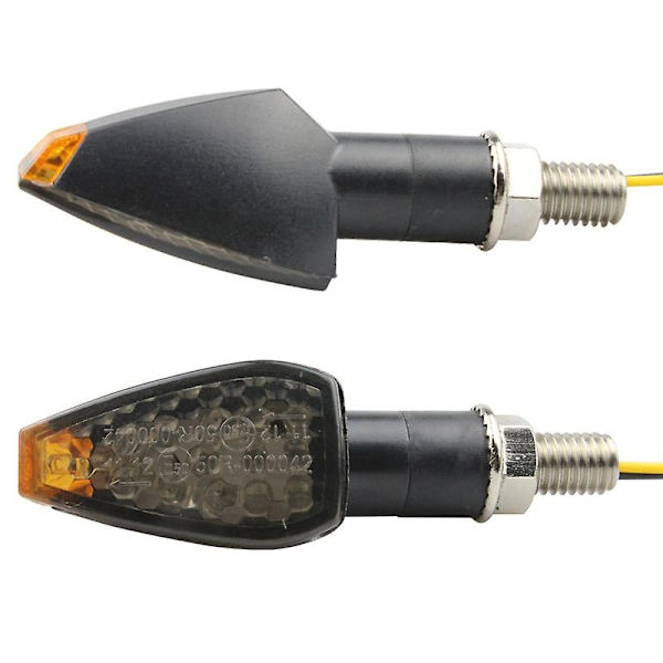 4 st motorcykelblinkers 14 LED-blinkers 12 V vattentäta blinkers blinkers universal för motorcykel scooter quad cruiser terräng-Xin