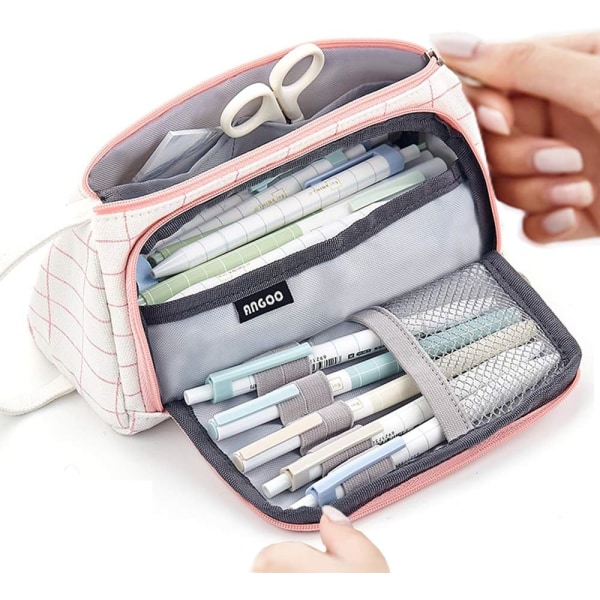 Large Capacity Pencil Case Durable School Student Pen Holder