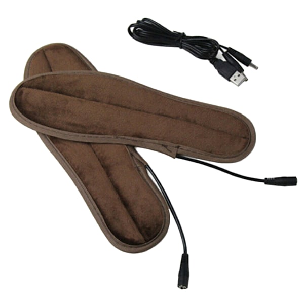 USB oppvarmede såler Elektriske puter Vinterfottvarmere Sko støvelvarmer Innersåler kashmir cashmere 2