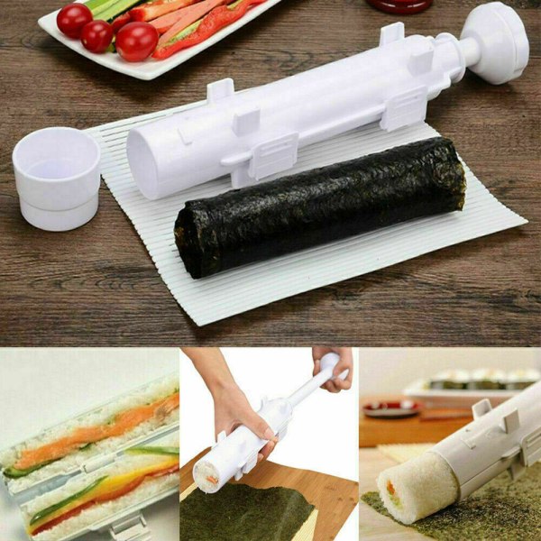 Sushi Bazooka Roller Maker DIY Sushi Maker - Rismaskinverktyg