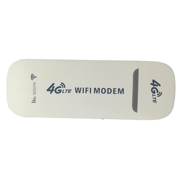 4G LTE USB-modeemi Mobiili langaton reititin Wifi Hotspot SIM-kortti S White