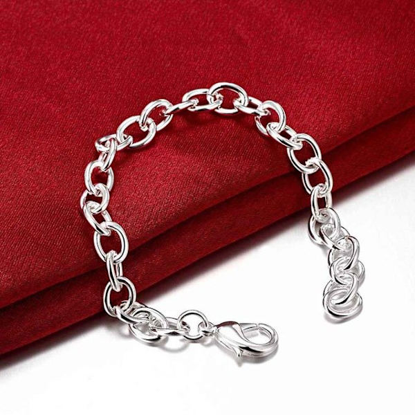 Armbånd - Stilig & Vakker Kjede / Lenkedesign silver