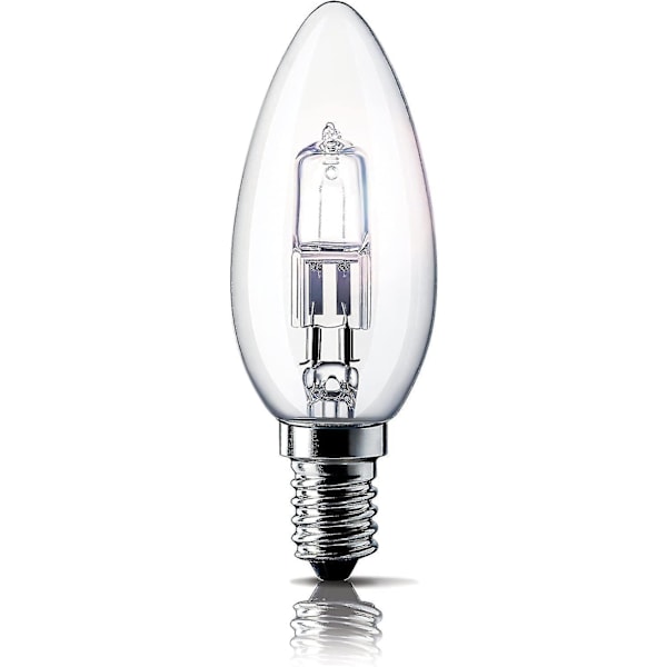 E14 28W Halogen Lyspærer, Liten Edison Skruelampe (SES) 2700K Varmt Hvit Dimbar 5-pakning