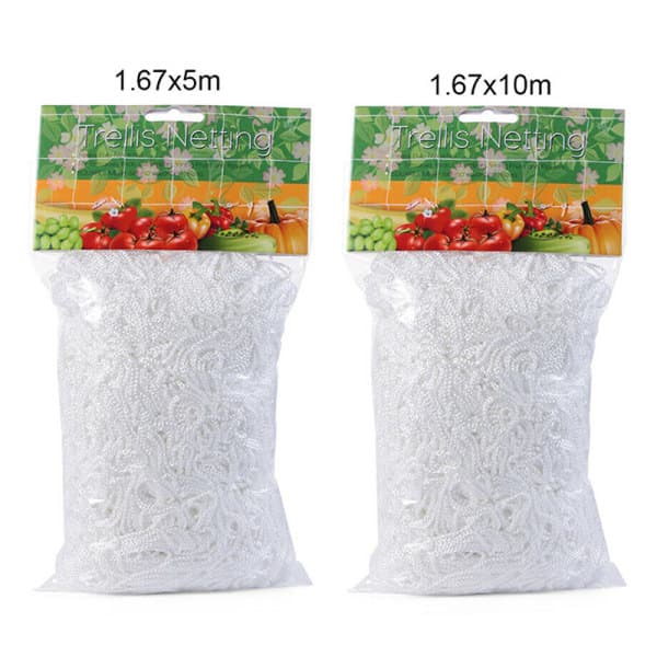 Garden Plant Climbing Net Fence Trellis Net Support 5m-FA- 5m