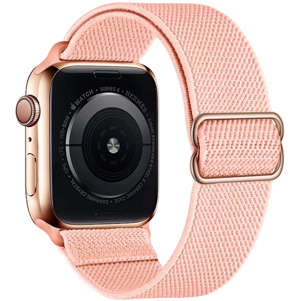 iWatch 7 Ny Elastisk Nylon Justerbar Fleksibel Vevd Apple-Rem Silty Sand Farge 42mm44mm45mm Silty sand color