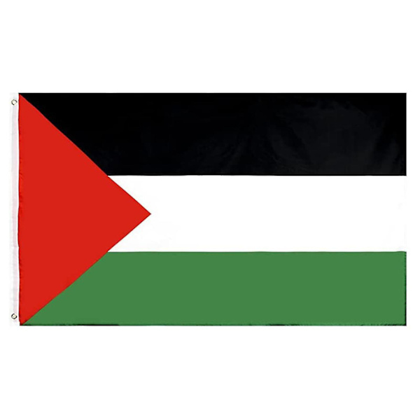Suuri palestiinalainen lippu palestiinalainen lippu 5ft palestiinalainen lippu merkki tuki palestiinalaisille rauhan liput kevyt kestävä[PB] 3x5ft