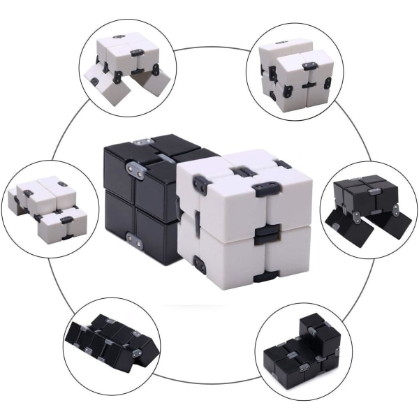 Legetøjsstressaflastningskube Terning, Rubiks Terning Stressaflastningssæt
