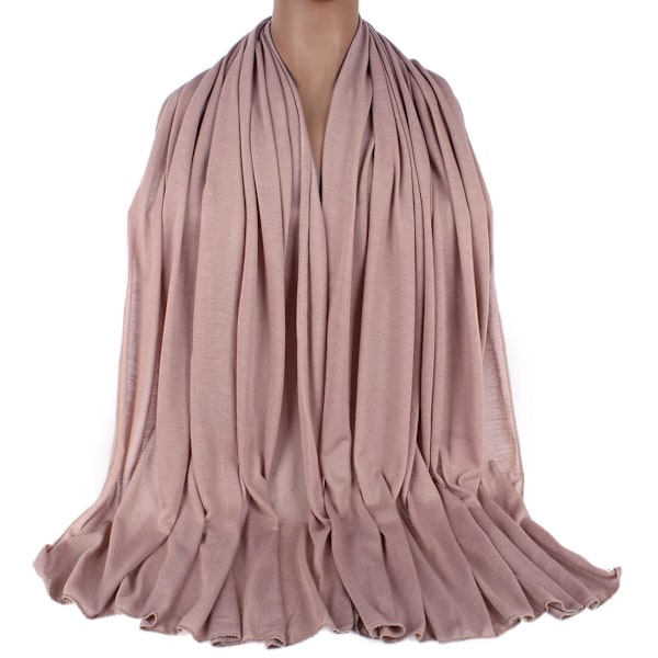 Pehmeät Päähuivit Hiustarrat Naisille Joustava Jersey Pää Scarf-Leather Powder