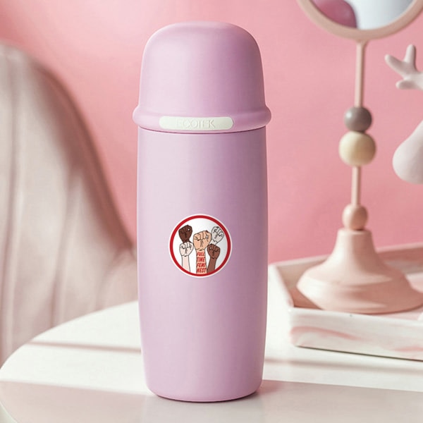 50 kpl / setti Feministiset Tarrat Girly Girl Power Tarrat
