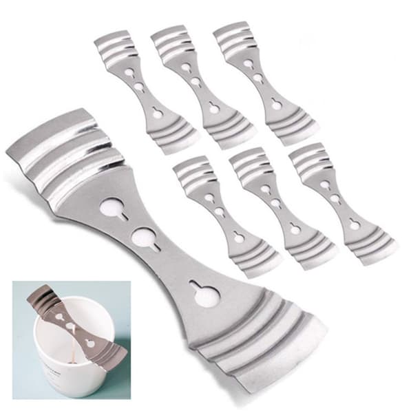 5 stk Metall Lysvekeholdere Sentrering Enhet DIY