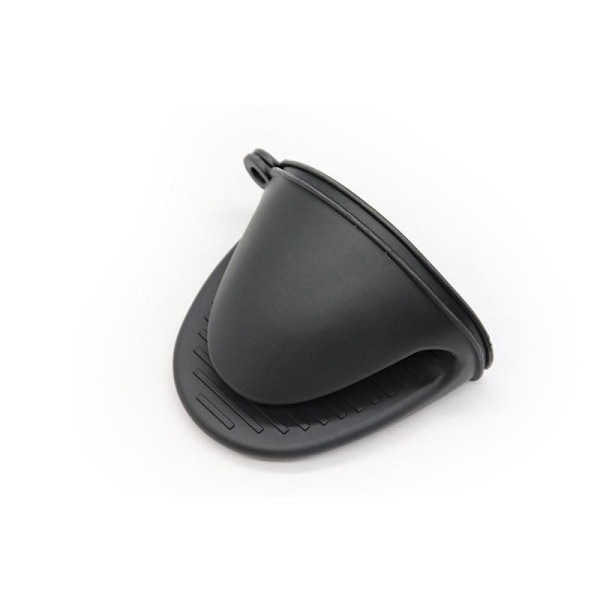 Ugnvantar i silikon, 2-pack, Svart