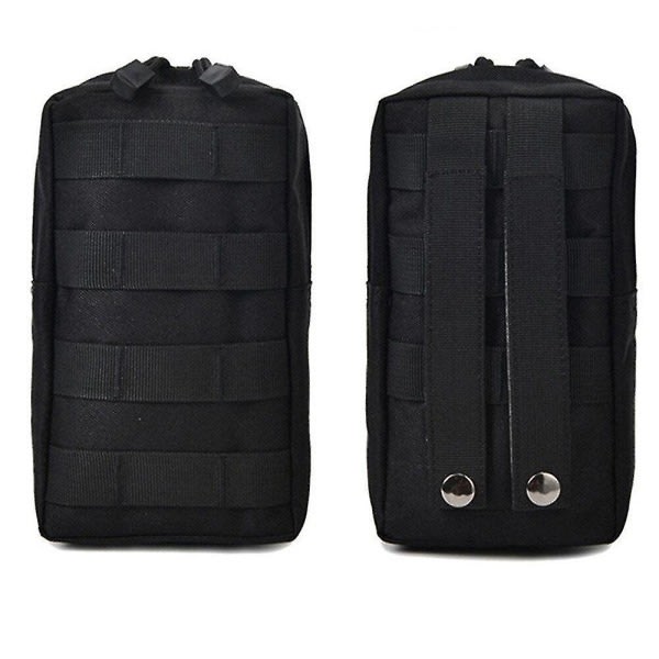 2 ST Tactical Molle-tasker EDC Utility Pouch Gadget Gear Bag Militärvest Taljepakke