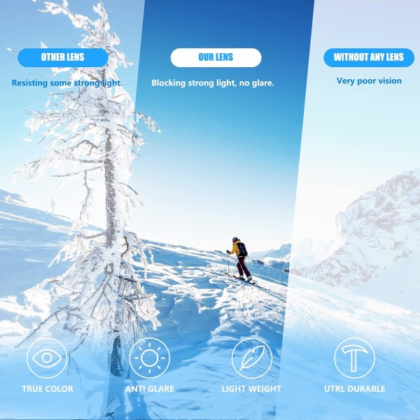 Polariserade solglasögon för män och kvinnor