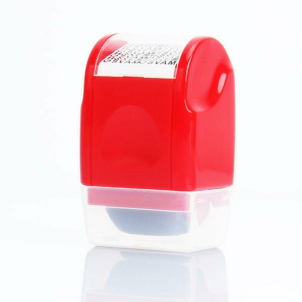 Identitetsstöldsskydd Roller Stamp Konfidentialitet Roller